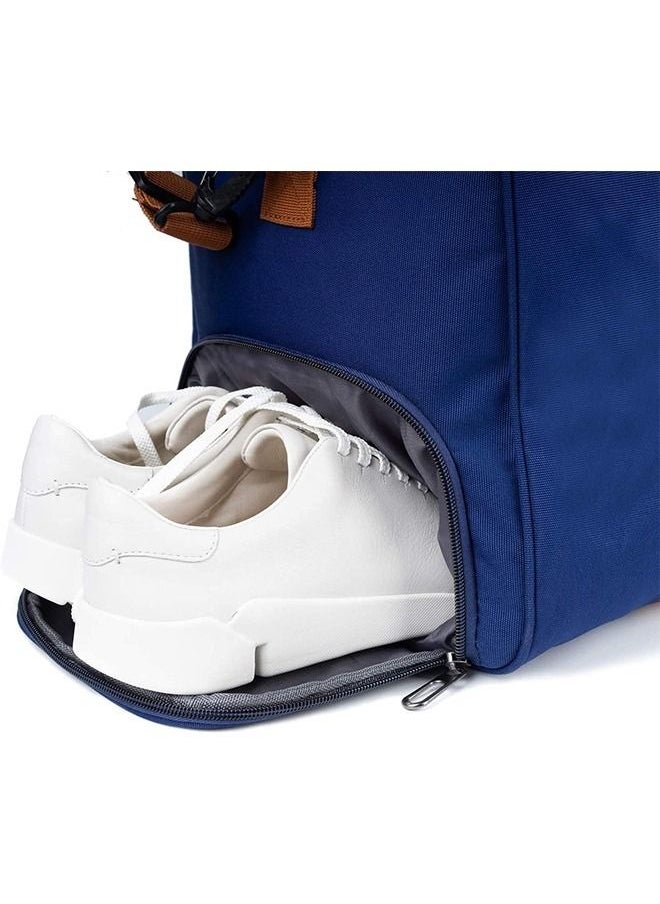 Arabest Fashion Gym Bag for Men Women, Fitness Workout Sports Duffle Bag, with Shoes Compartment, Travel Duffel Bag, Large capacity, Lightweight Waterproof Overnight Travel Bag  - Image 2