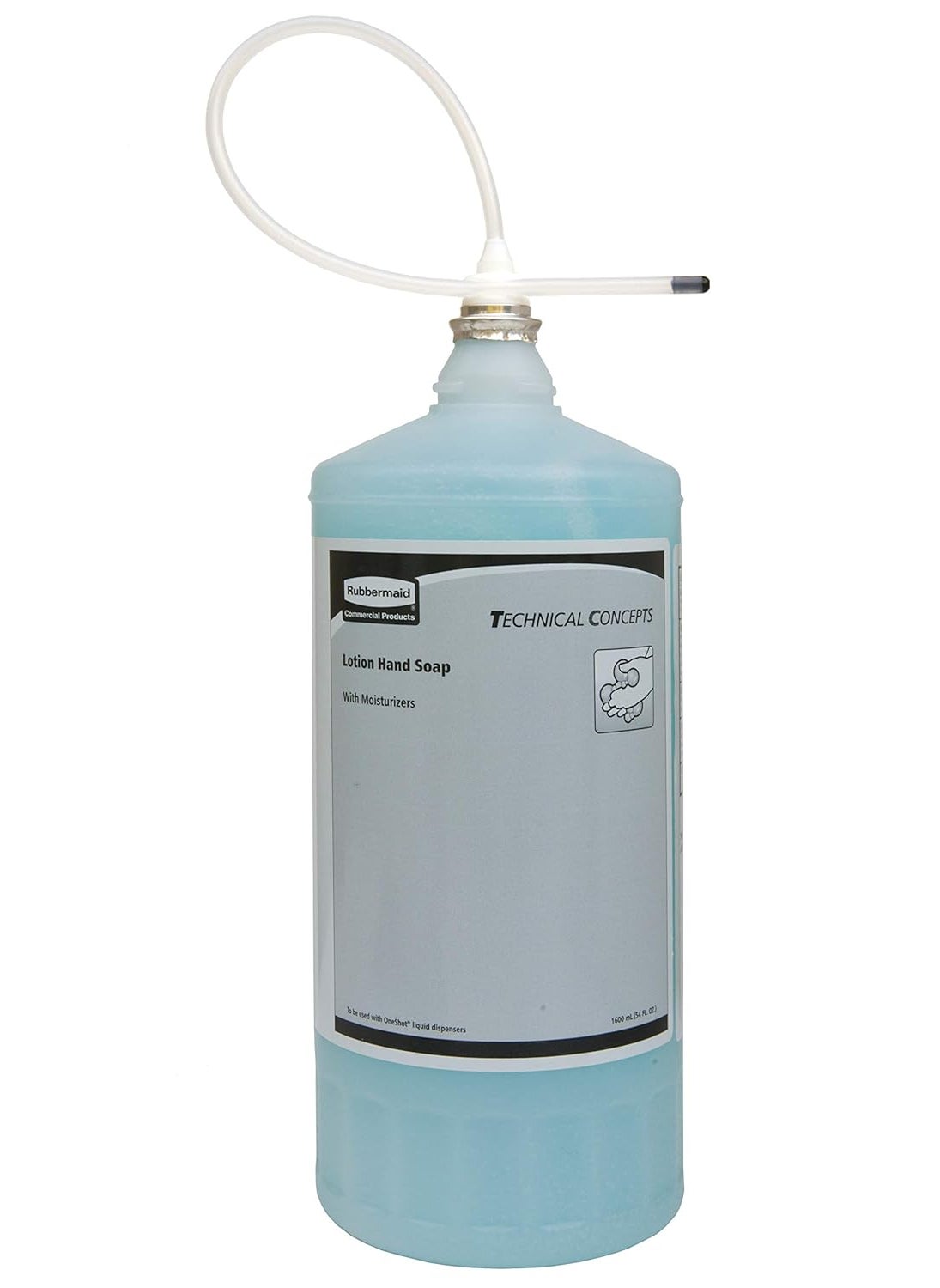 Rubbermaid - Rubbermaid Commercial Products OneShot Moisturizing Lotion Hand Soap Refill 800mL Compatible with RCPs Touchless OneShot Lotion Dispensers for Restrooms in OfficesHotelsRestaurants - Image 1