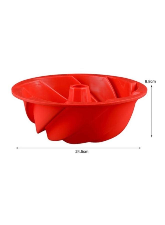 Loquat Cake Baking Mold Red 24.5x8.9cm - Image 2
