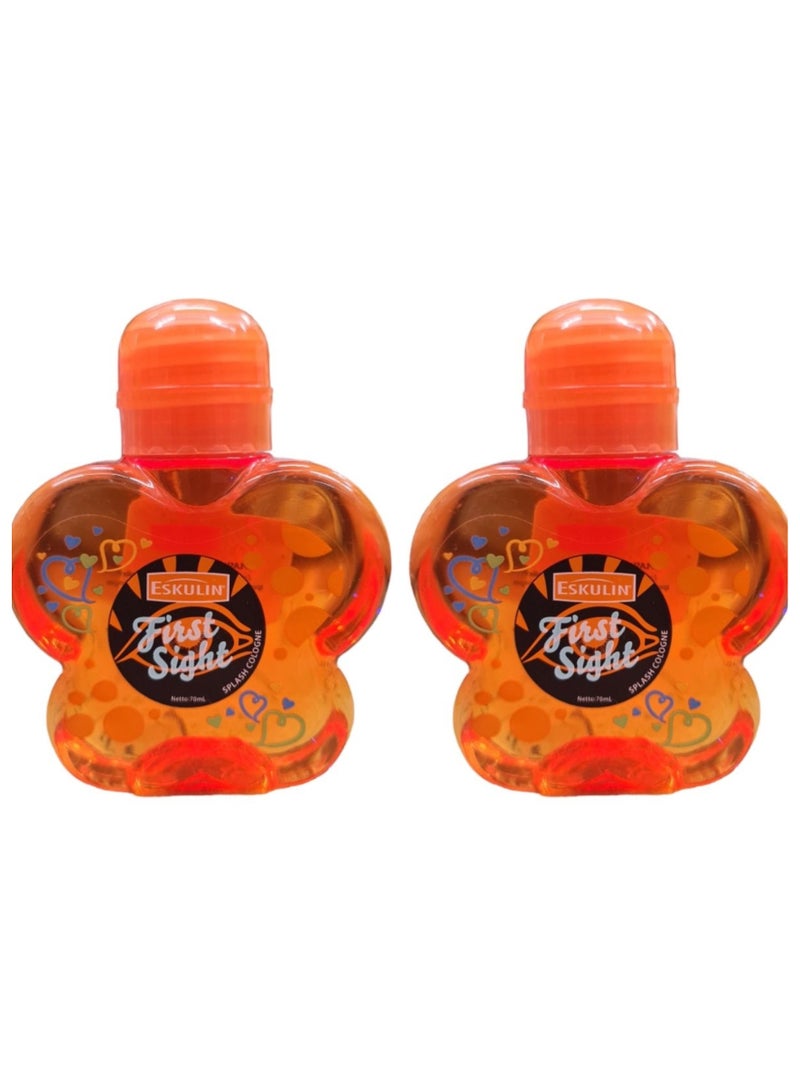 First sight Splash Cologne 125ml 2 pcs