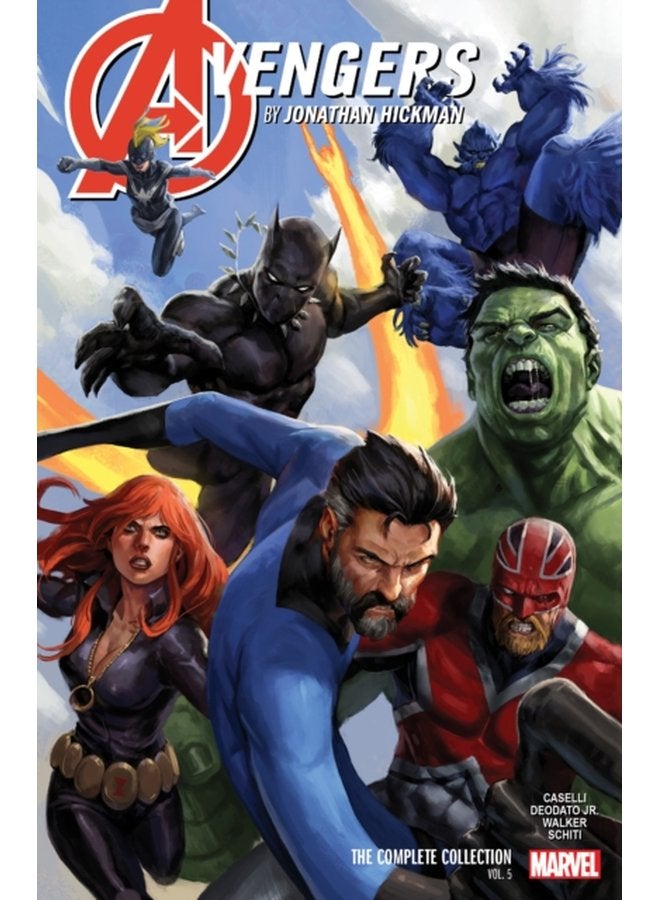 Avengers By Jonathan Hickman The Complete Collection Vol 5 - Paperback
