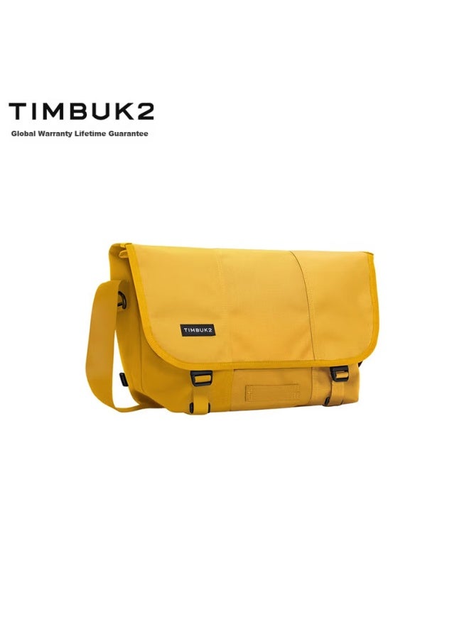 Timbuk2 Messenger Bag Crossbody Bag Courier Bag European And American Trendy Bag Sports Casual Bag Cycling Bag, Eco-friendly Material Amber Color S - Image 1