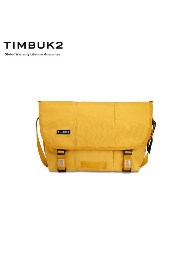 Timbuk2 Messenger Bag Crossbody Bag Courier Bag European And American Trendy Bag Sports Casual Bag Cycling Bag, Eco-friendly Material Amber Color S - Image 2