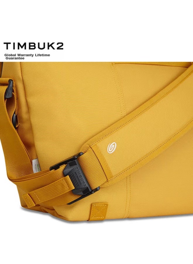 Timbuk2 Messenger Bag Crossbody Bag Courier Bag European And American Trendy Bag Sports Casual Bag Cycling Bag, Eco-friendly Material Amber Color S - Image 5