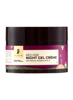 PILGRIM Red Vine Night Gel Cream 50 Grams  - Image 1