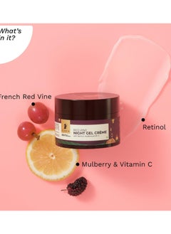 PILGRIM Red Vine Night Gel Cream 50 Grams  - Image 3