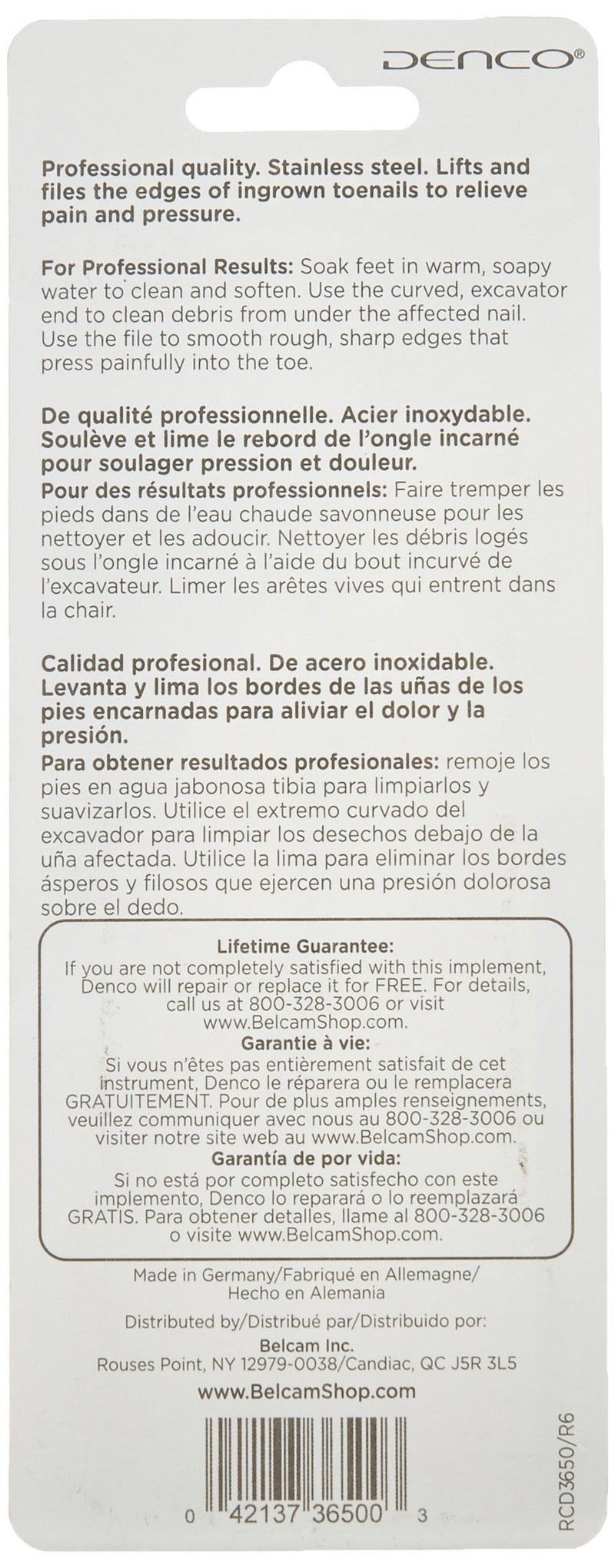 Denco أداة دينيكو لأظافر القدم المنغرسة - Image 4