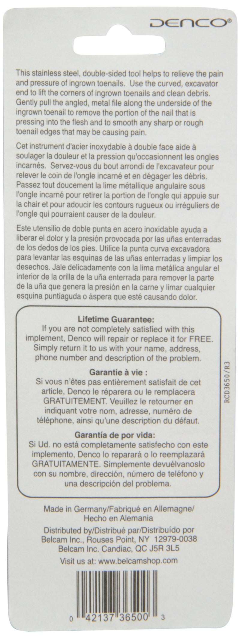 Denco أداة دينيكو لأظافر القدم المنغرسة - Image 2