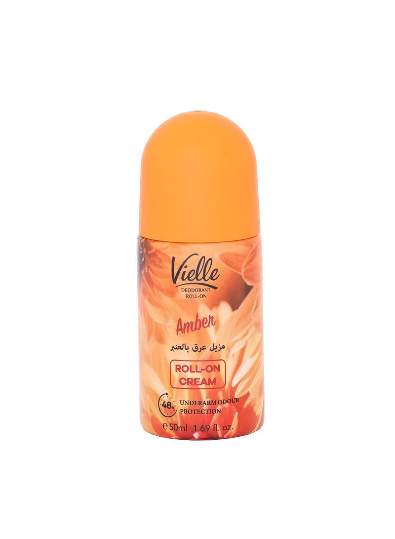 Vielle Deo Roll On Amber 50ml - Image 1