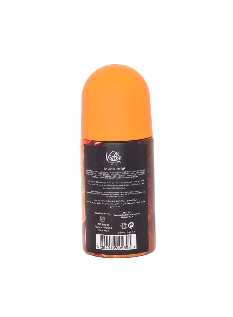 Vielle Deo Roll On Amber 50ml - Image 2