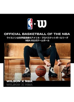 Wilson Plastic Basketball Nba Team Tribute Basketball Gs Warriors, Yellow/Blue/White, 4  - Image 2