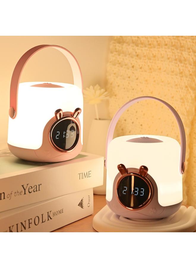 Bluejw Cute Pet Portable Clock Light Home Intelligent Remote Control USB Charging Digital Alarm Clock Eye Protection Atmosphere Night Light - Image 5