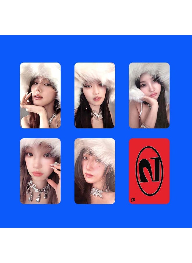 NIBEMINENT 5 Pcs Kpop (G)I-DLE SECOND 2ND Lomo Cards Card For Fans Collection Gifts - Image 1