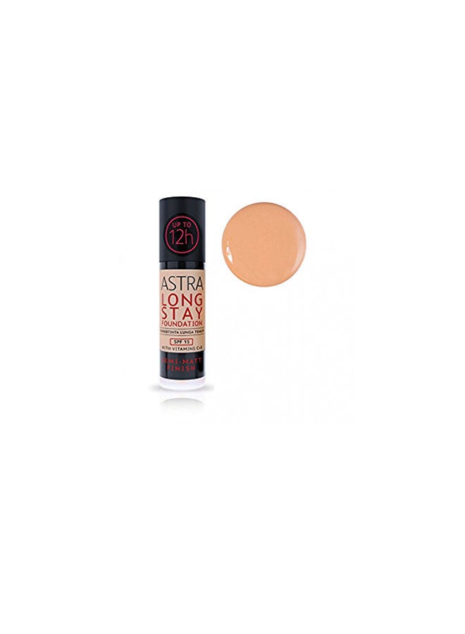 Astra Cosmetics Long Stay Foundation 0006-Tanned