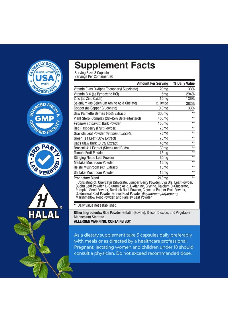 نايتشرز كرافت مكمل عشبي للبروستاتا للرجال، 90 كبسولة، 30 حصة - Image 2