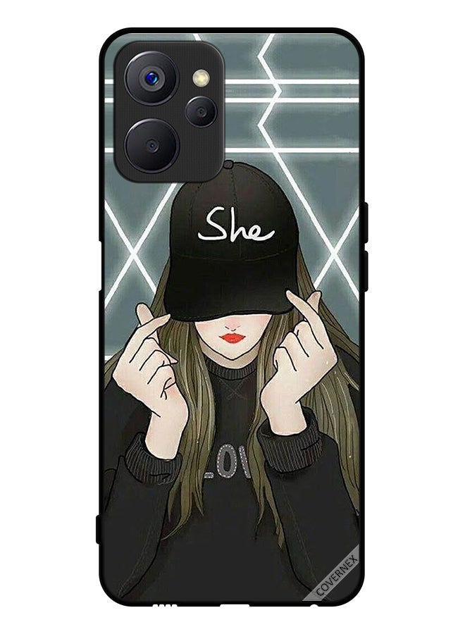 Covernex غطاء حماية لهاتف Realme 9i 5G She On Cap - Image 1