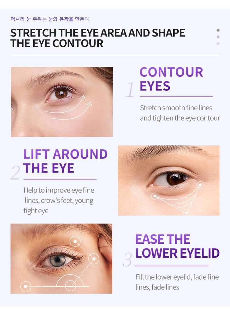 DELEVENTH - DEleventh Korean Brand Pro-Xylane Active Anti-Wrinkle Eye Serum 30ml / Anti-Aging, Reduces Puffiness, Dark Circles, & Firms Skin, Hydrating, Brightening, and Revitalizing Formula for Youthful Eyes - Image 1