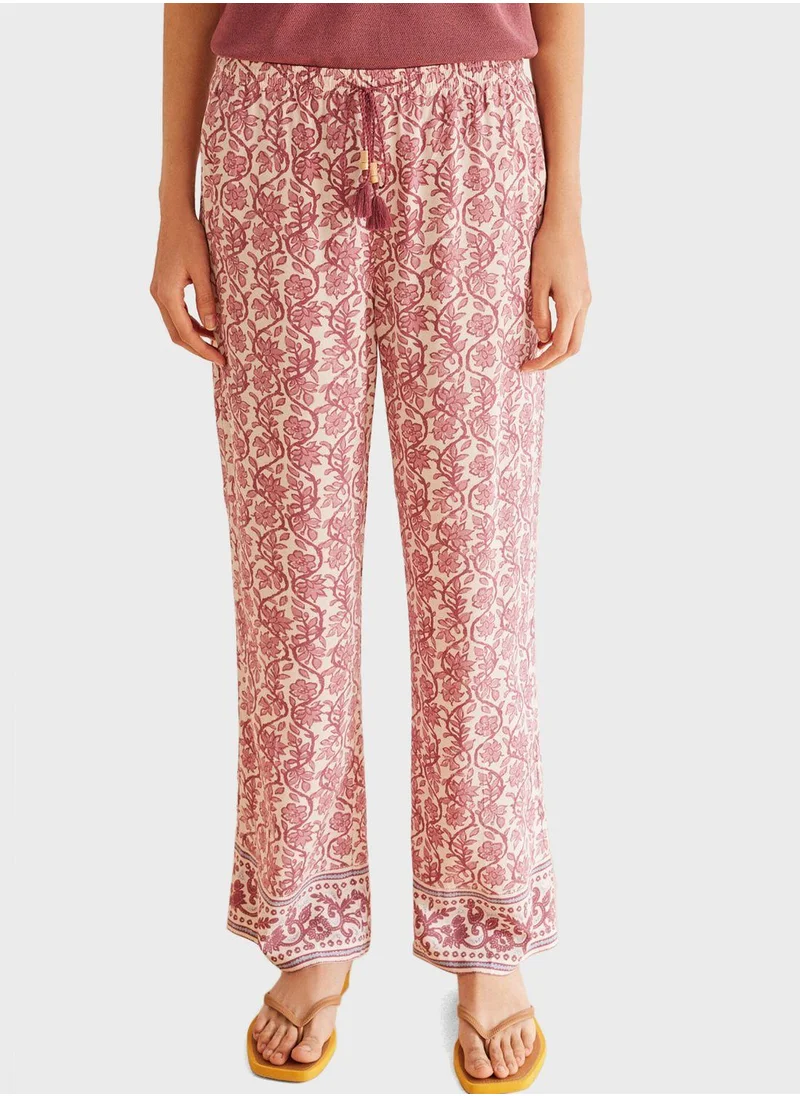 ومن سيكريت Boho Print Pyjama Pants