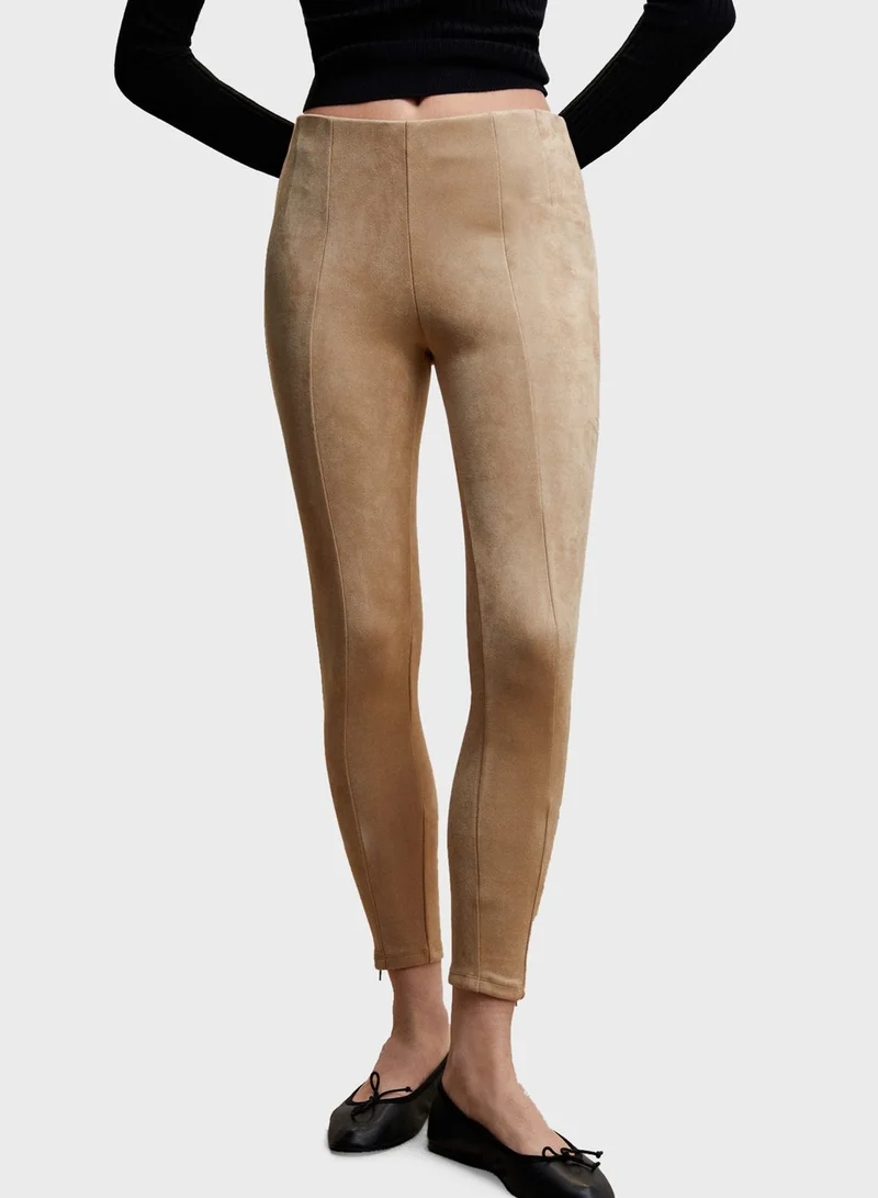 MANGO High Waist Leggings