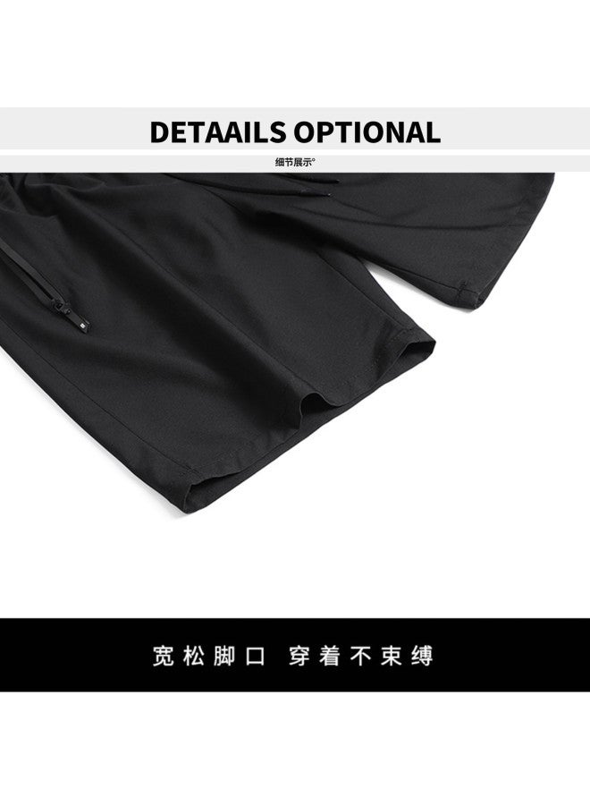 FOLUNSI men's Summer Shorts - Lightweight, Loose-fitting, Comfortable Casual Wear, Breathable 5-inch Inseam Pants - Image 5