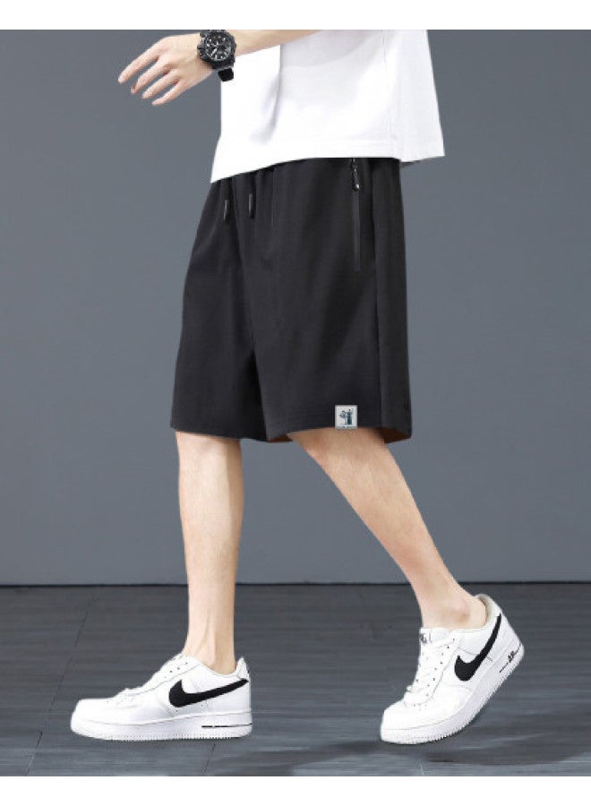 FOLUNSI men's Summer Shorts - Lightweight, Loose-fitting, Comfortable Casual Wear, Breathable 5-inch Inseam Pants - Image 1