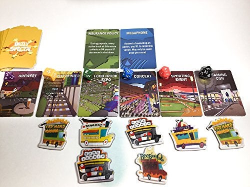 Adam's Apple Games Truck Off: جنون شاحنة الطعام - 2-6 لاعبين - لعبة لوحية حارة لليلة ألعاب العائلة - Image 5