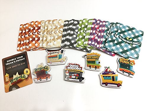 Adam's Apple Games Truck Off: جنون شاحنة الطعام - 2-6 لاعبين - لعبة لوحية حارة لليلة ألعاب العائلة - Image 4