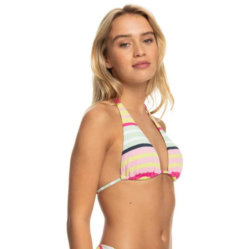 Roxy  Stripe Soul Tiki Tri Bikini Top - Women for Women | Best Price UAE