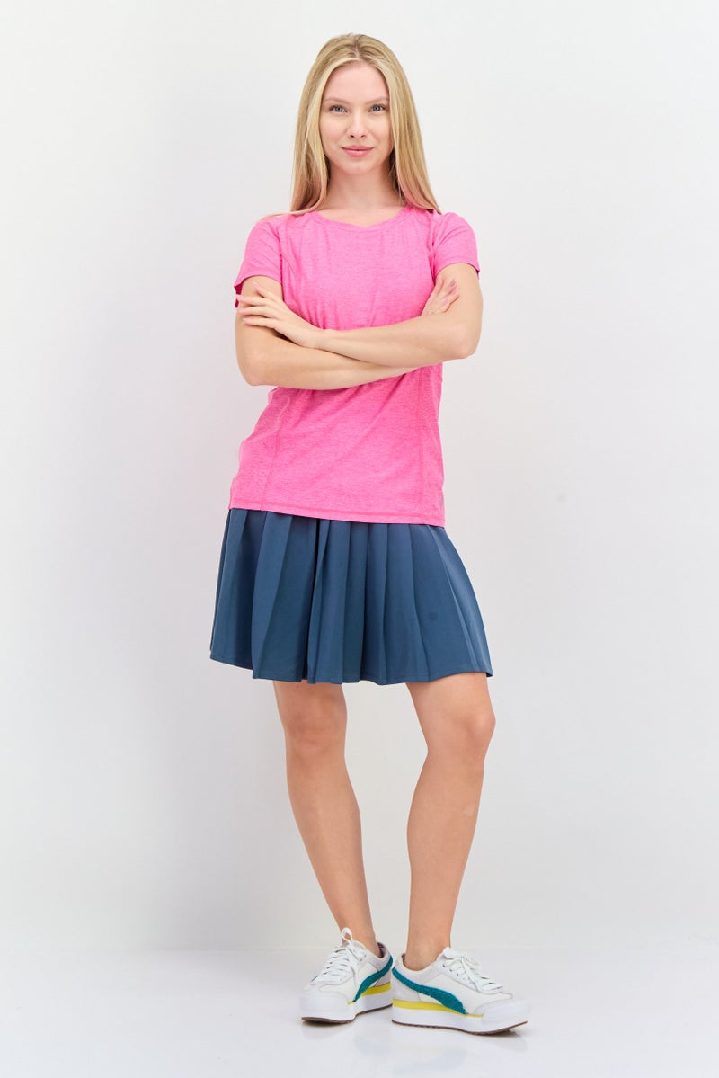 HEAD Women Sportswear Fit Short Sleeves Training T-Shirt, Proud Pink  - Image 2