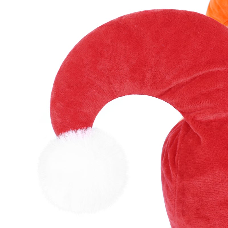 Halloween Carnival Clown Hat Red Nose Set Costume Party Performance Cone Hat Headwear - Image 5
