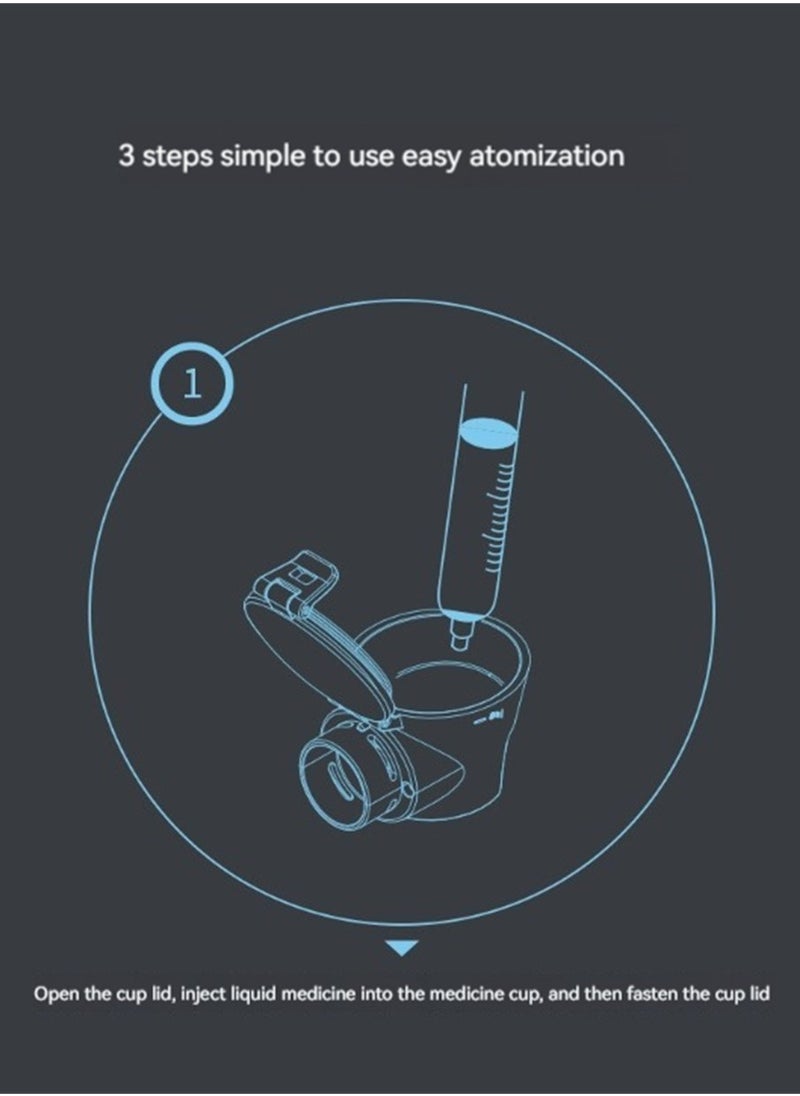 Yuwell - Portable Steam Inhaler Atomizer - Image 1