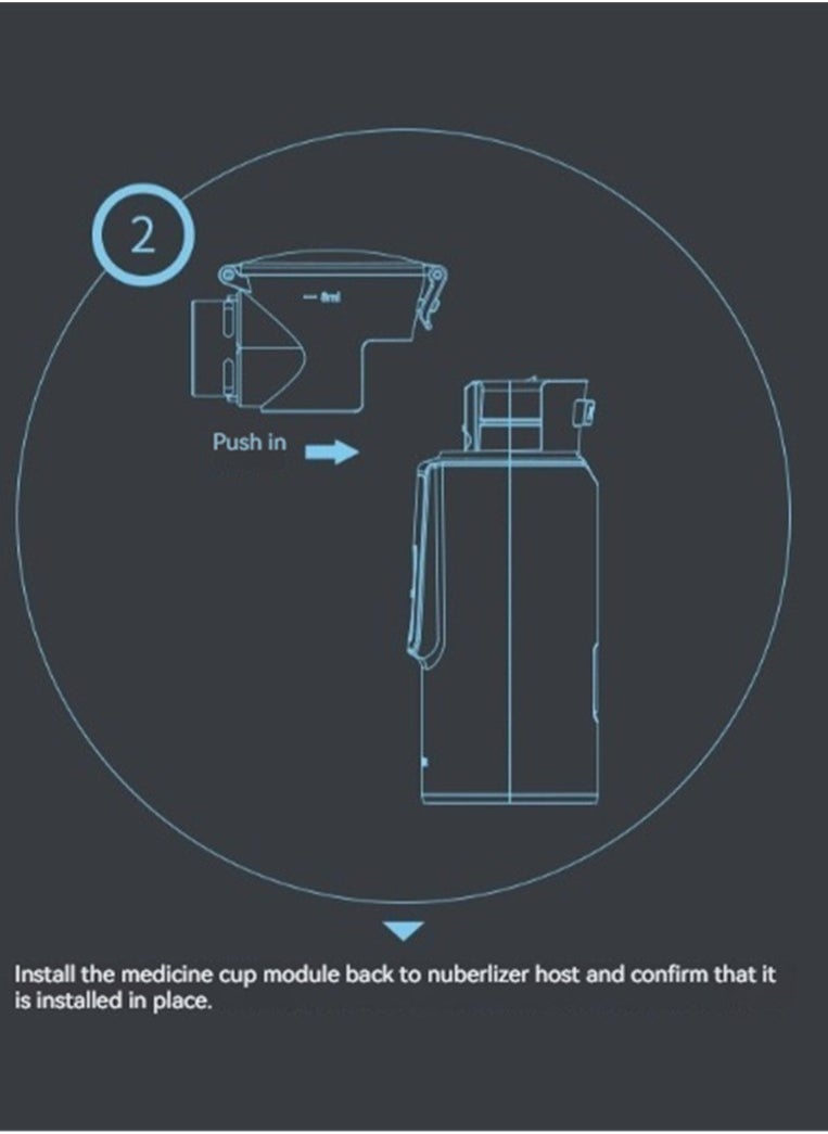 Yuwell - Portable Steam Inhaler Atomizer - Image 1