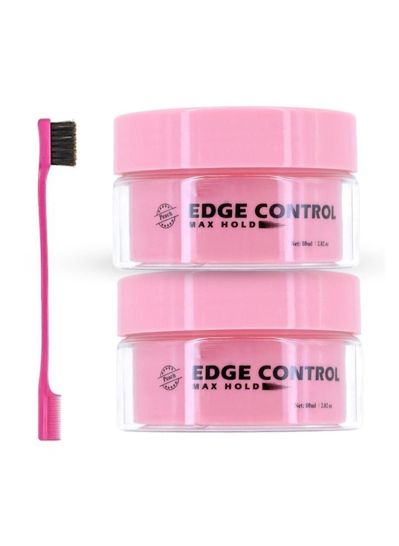 2 Pieces Advanced Edge Control Styling Wax 100% Pure Castor Oil Infused Frizz & Edges The Hair With No Flaking Strong 48 Hour Hold Styling Wax For Salon and Spa Use DIY Hair Styling At Home - pzsku/ZE71D708AF73FA6593E89Z/45/_/1658912309/f5d0924b-0e41-46bf-84b5-61d7c981aa0b