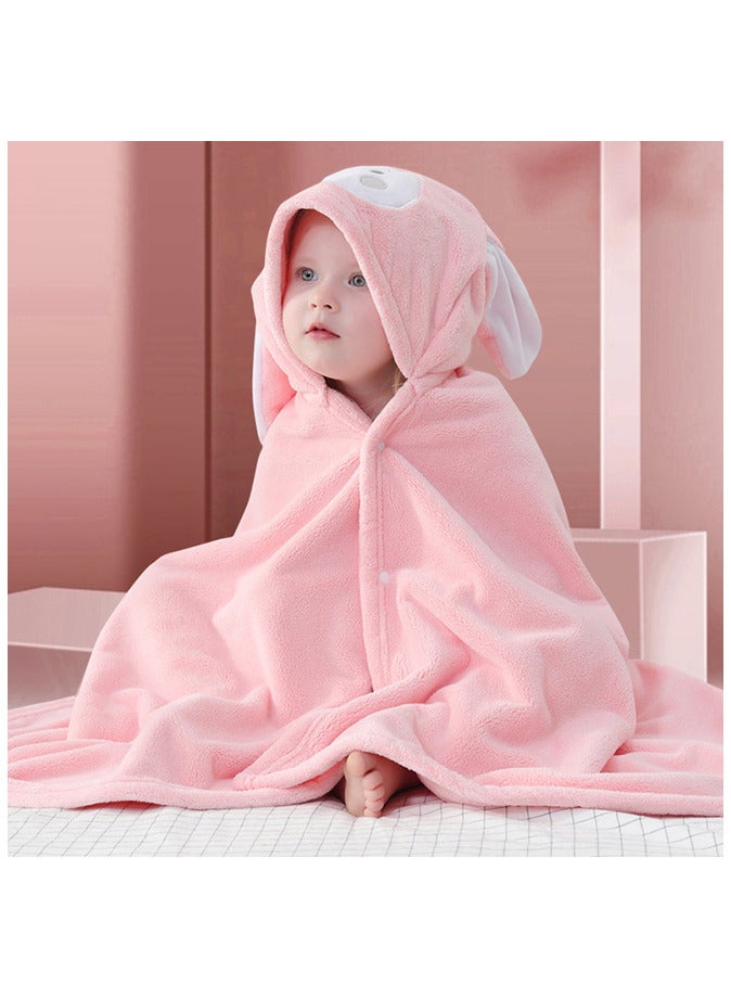 Water Absorbent Hooded Bath Towel Baby Hooded Bath Towel Swimming Shower Poncho Towel for Boys Girls  - Image 2