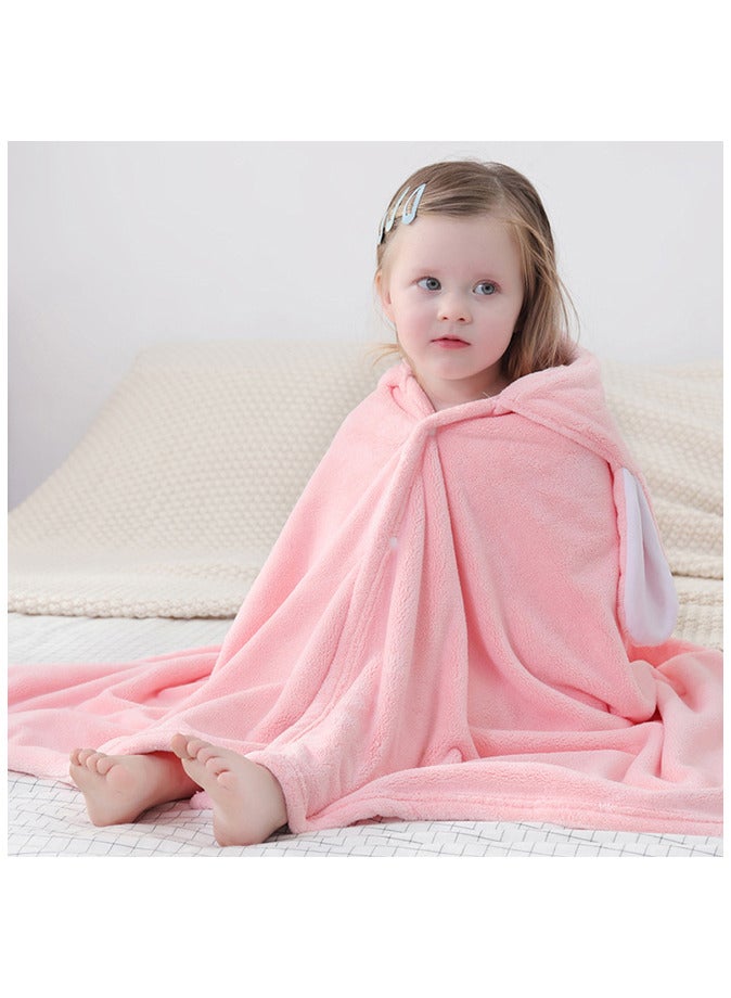 Water Absorbent Hooded Bath Towel Baby Hooded Bath Towel Swimming Shower Poncho Towel for Boys Girls  - Image 3