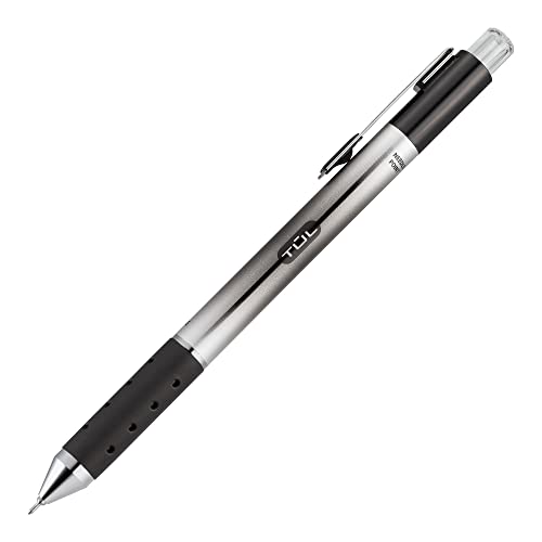 TUL GL1 Retractable Gel Pen, Needle Point, 0.7 mm, Gray Barrel, Black Ink, Pack Of 12 - Image 5