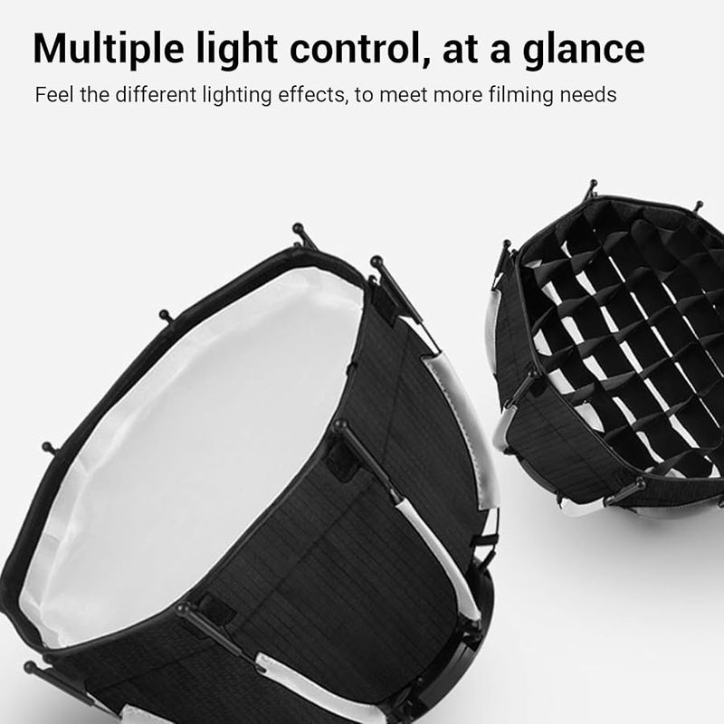 Octagonal Softbox Quick Folding Setup With Storage Bag For Studio Photography Video Light - Image 5