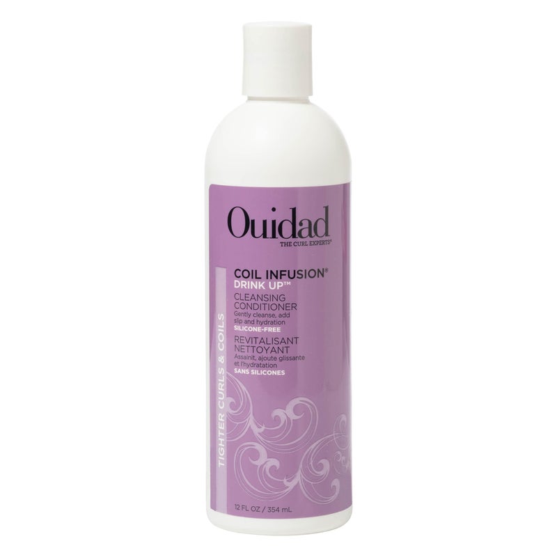 OUIDAD Coil Infusionâ„¢ Drink Up Cleansing Conditioner, 12 oz. - Image 1