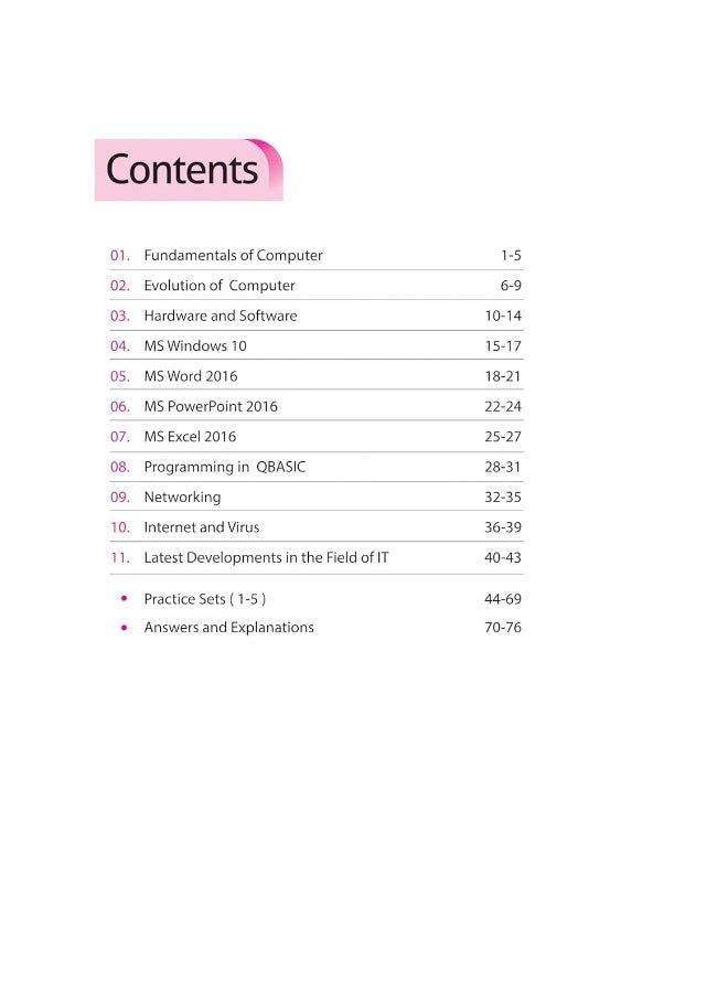 Arihant Bloom Olympiad Ace Computer Class 7 | A Comprehensive Practice Book for School Olympiads & Talent Search Exams | For 2025 Exam  - Image 3