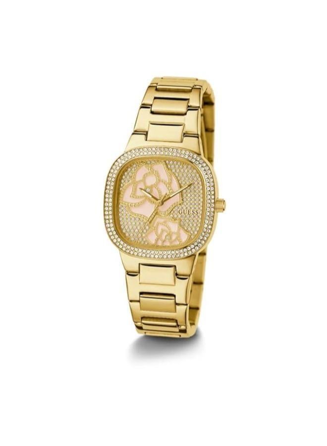 GUESS ROSE BUD Stainless Steel 32 mm Analog Watch - Image 4