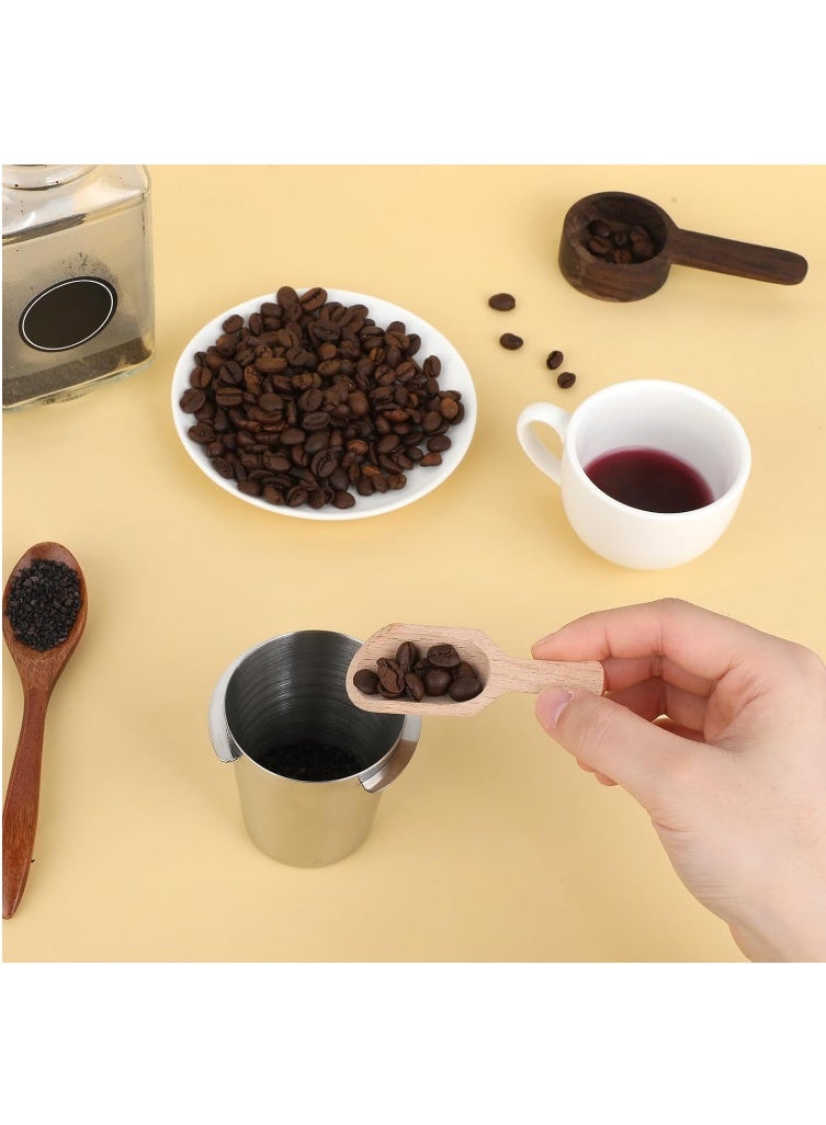 58mm Stainless Steel Coffee Measuring Cup, Compatible with All 58mm Hong Kong Style Coffee Machines. Includes coffee powder cup, coffee powder feeder, and coffee machine accessories. - Image 4