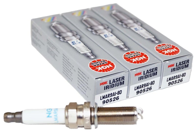NGK CanAm Maverick X3 Turbo 20172022 NGK 90526 Spark Plug LMAR9AI8D 3PACK 415130363 715900492 - Image 2