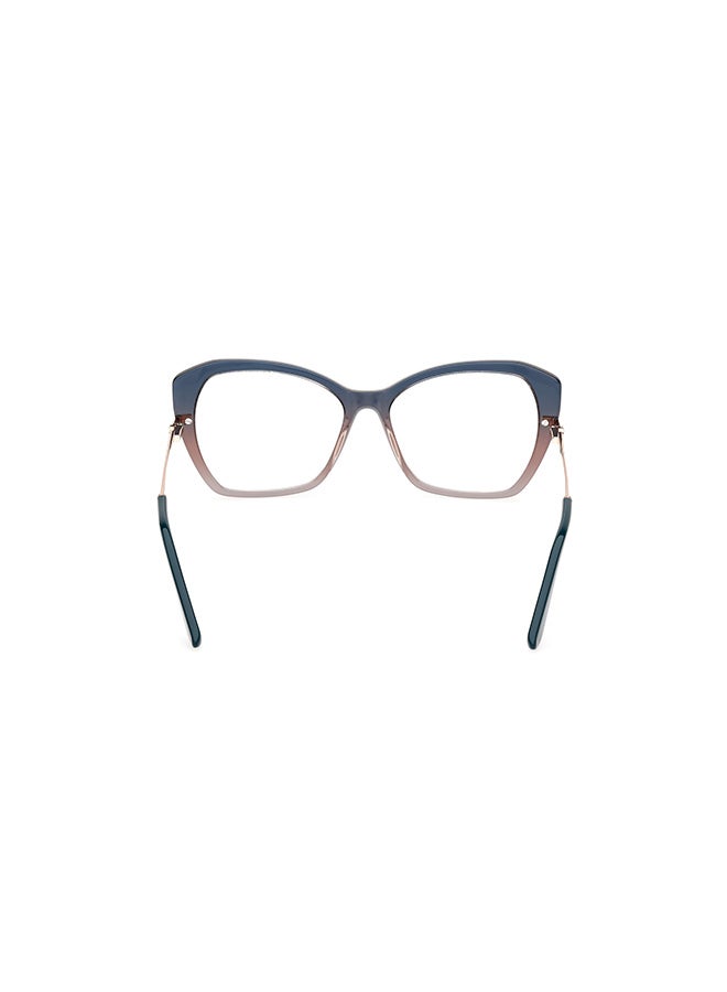 GUESS إطارات نظارات نسائية غير متساوية الضوء الأزرق GUESS GU5018309254 54 مم - Image 4