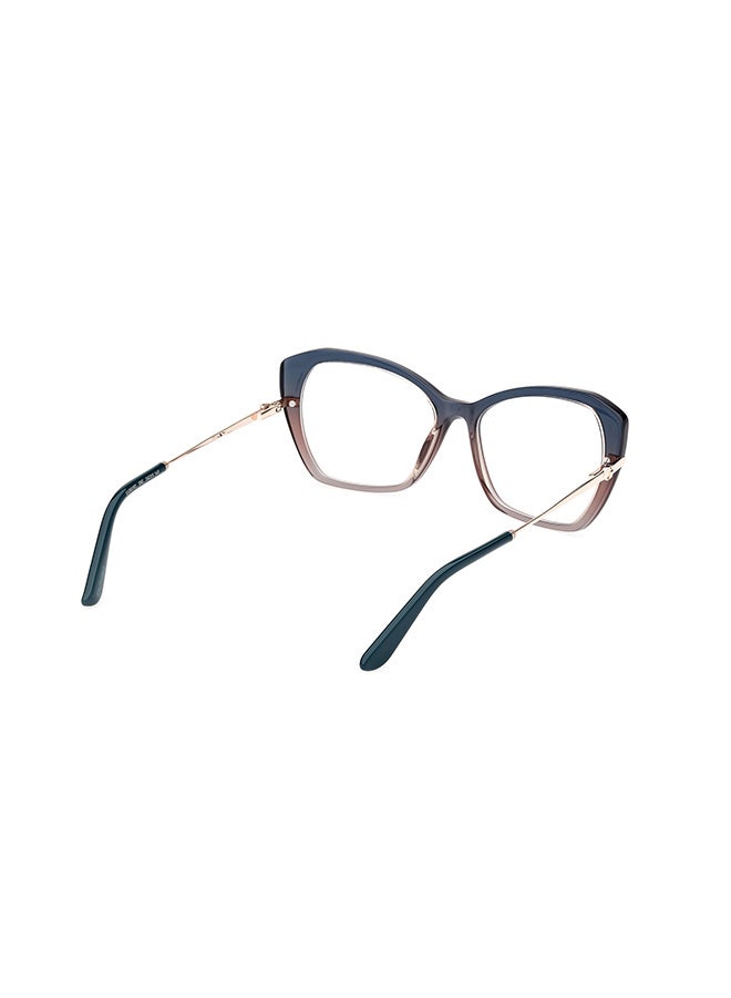 GUESS إطارات نظارات نسائية غير متساوية الضوء الأزرق GUESS GU5018309254 54 مم - Image 5