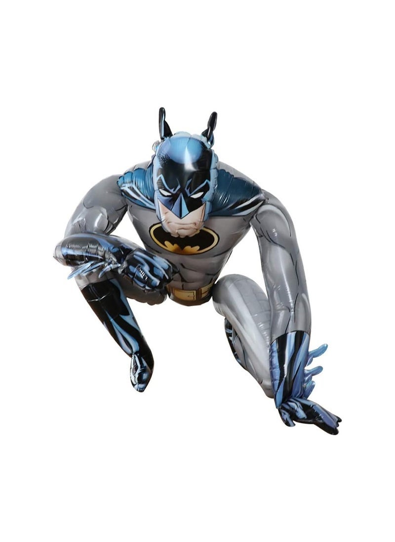 بارتي ويذ إيما خارق 3D حامل بالون متوسط الحجم لطفل طفل صغير زينة عيد ميلاد (باتمان) - Image 2