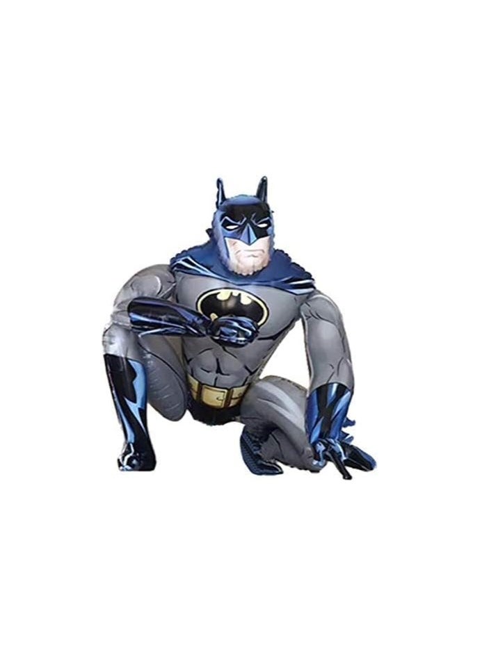 بارتي ويذ إيما خارق 3D حامل بالون متوسط الحجم لطفل طفل صغير زينة عيد ميلاد (باتمان) - Image 1