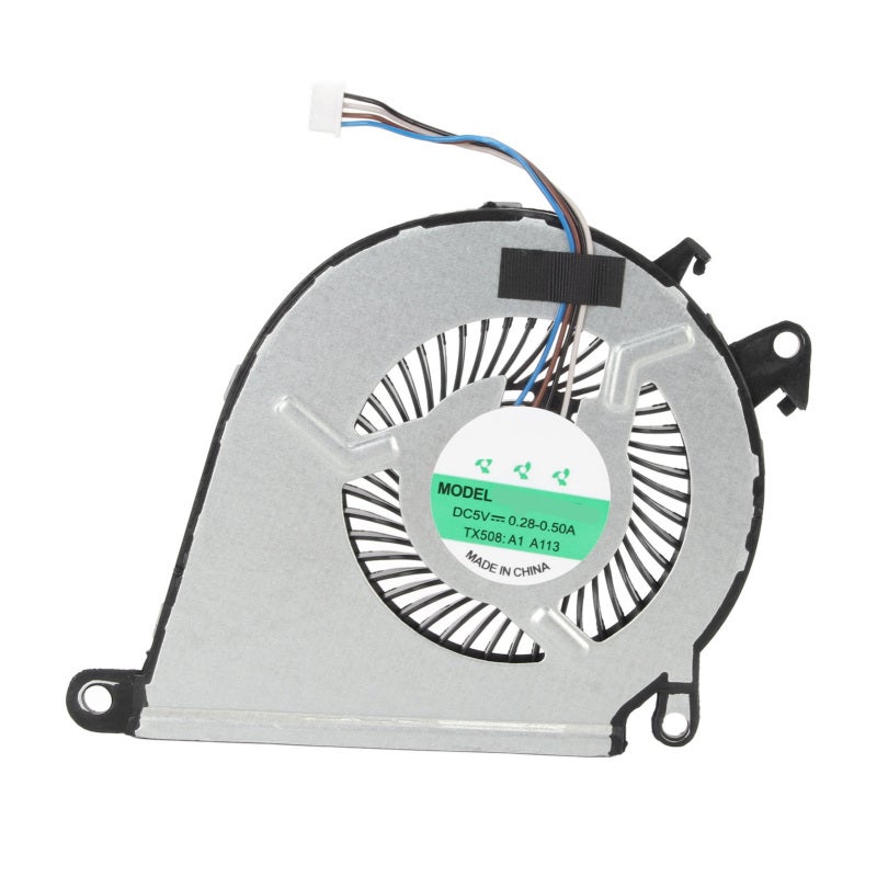 CPU Cooling Fan for HP 15 BC 4 Pin Power Connector - Laptop CPU Cooling Fan Replacement Aluminum Alloy for HP 15 AX Series - Image 2