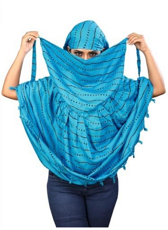 MAXZILA MAXZILA Long Scarf Cum Mask scarves Usable for vehicle Driver, Printed Design, Universal Size, For Girl & Women, Breathable Sun Protection Light Weight - Image 1