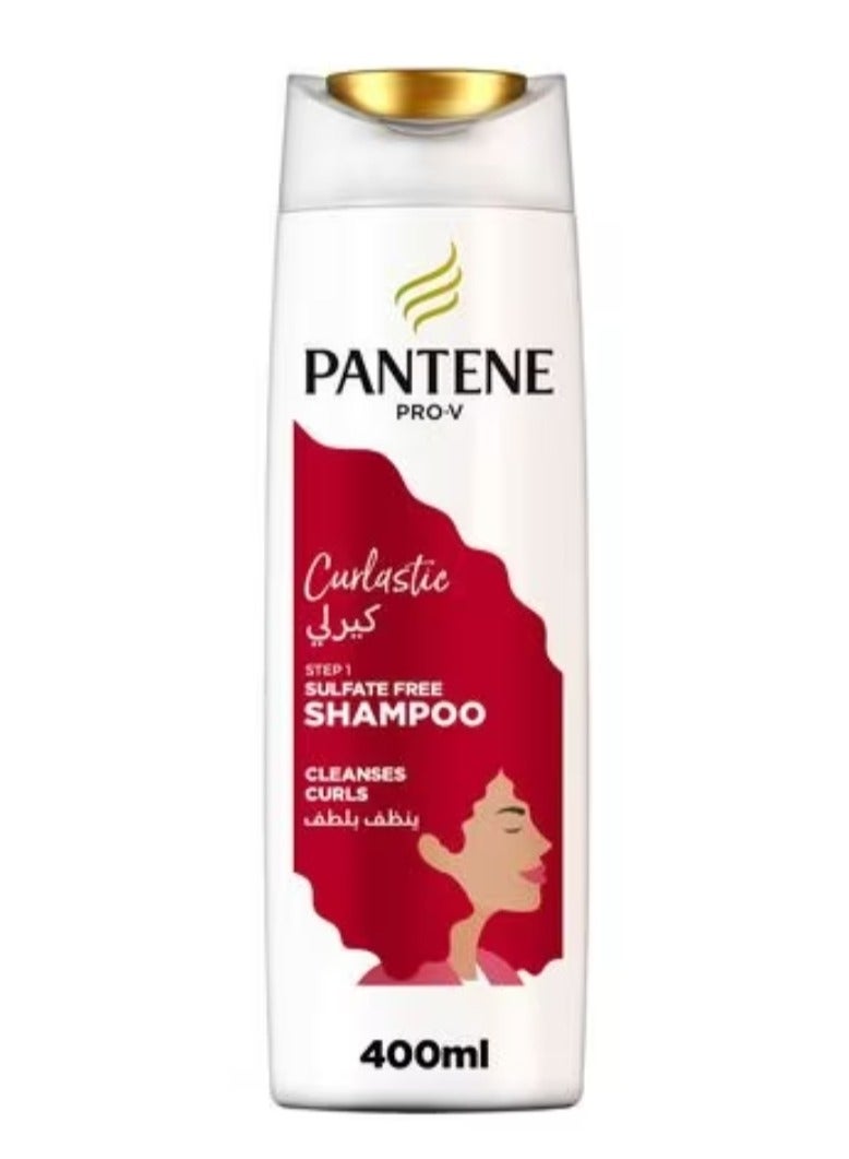 Pantene Pantene Pro-V Curlastic Sulfate Free Shampoo 400ml  - Image 1