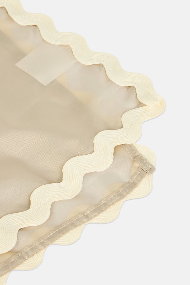 YOTO Solid Shower Curtain Liner, Taupe - Image 3